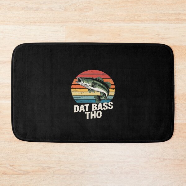 Item preview, Dat Bass Tho Sunset Fish Fishing Fisherman Angler  designed and sold by CombatTask.