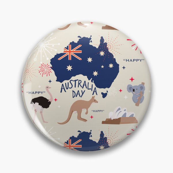 Artikelvorschau, Australien-Tag, Aufkleber, Tasche entworfen und verkauft von SaitonG.