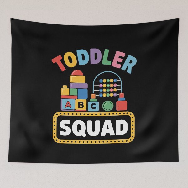 Item preview, Toddler Squad Funny Daycare Provider Appreciation Teacher designed and sold by RsFilsingerArt.
