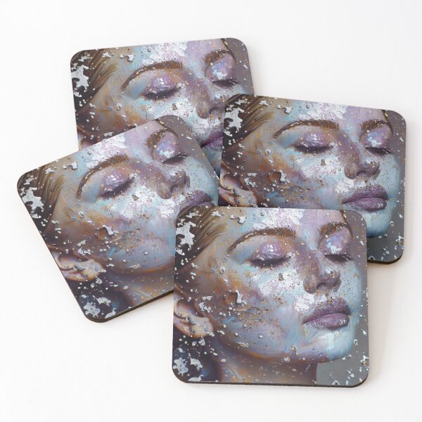 Item preview, Veiled Emotions-4 – Abstract Portrait of Hidden Feelings designed and sold by Okmanoo.