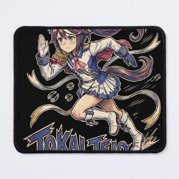 Item preview, Tokai Teio Umamusume Pretty Derby Horse Girl Racing Idol Emperor Crown Symbol of the Emperor Teio Step Fan Art Portrait Poster T-Shirt Sticker Print Gift designed and sold by Senpaiwaves.
