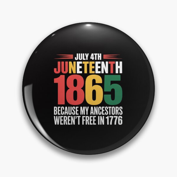 Item preview, 1865 Is Freedom Day My Ancestors Not Free in 1776 Juneteenth designed and sold by jewellmeyers.