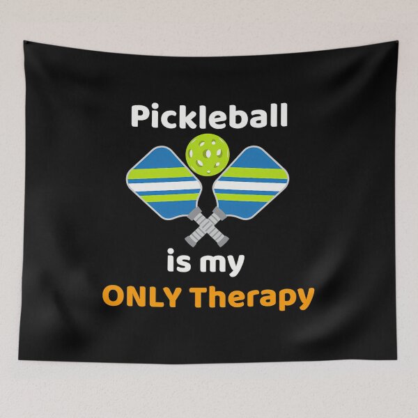 Aperçu de l'œuvre Le pickleball est ma seule thérapie créée et vendue par esmikpagudv.
