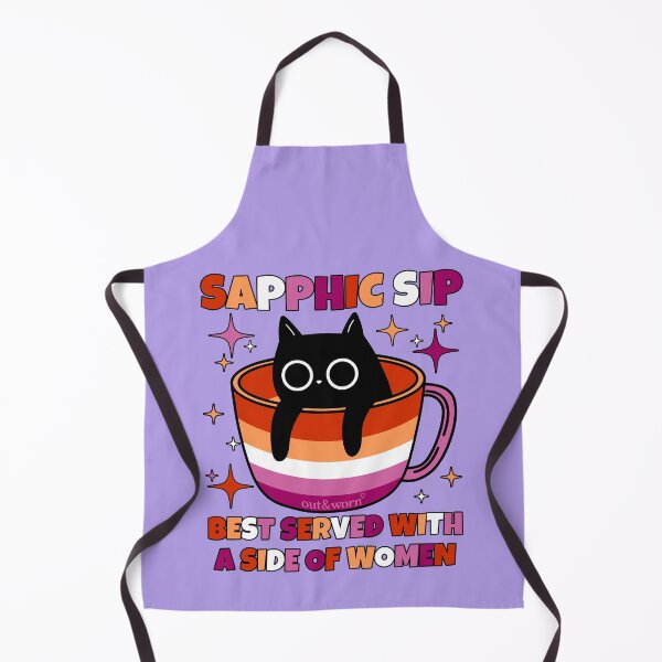 Item preview, Sapphic Sip - Lesbian Design designed and sold by outandworn.