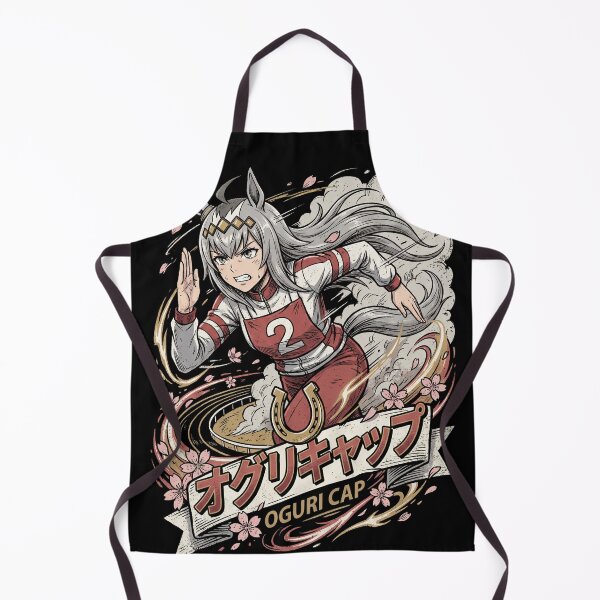 Item preview, Oguri Cap Umamusume Pretty Derby Horse Girl Racing Idol Greedy Glutton American Style Cap Fan Art Portrait Poster T-Shirt Sticker Print Gift designed and sold by Senpaiwaves.