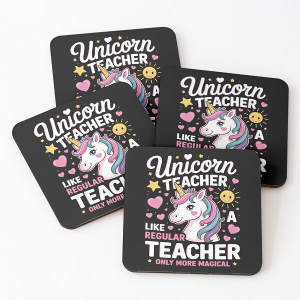 Item preview, Unicorn Teacher Funny Women Teachers Back To School designed and sold by RsFilsingerArt.
