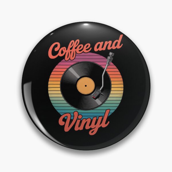 Item preview, Coffee and Vinyl Record Vintage Music designed and sold by VerseFarm.