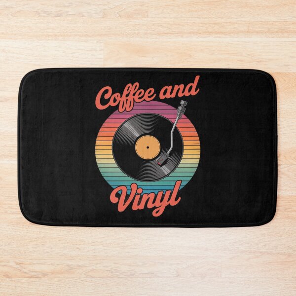 Item preview, Coffee and Vinyl Record Vintage Music designed and sold by VerseFarm.