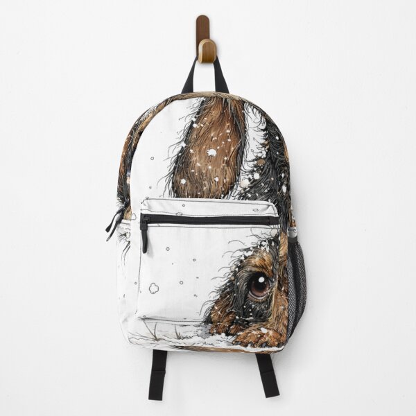 Item preview, Winter Dachshund in Snow – Cute Cozy Sausage Dog Art designed and sold by Darlin8888.