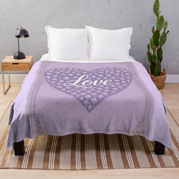 Item preview, Lilac Jeweled Love Heart designed and sold by DesignsByPrnces.