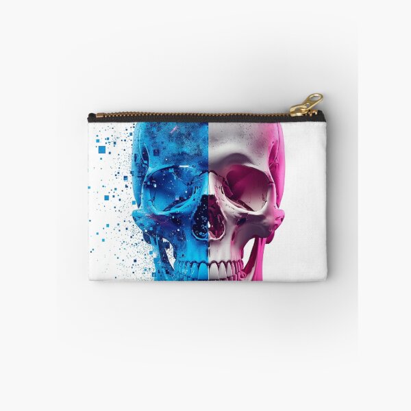 Item preview, Modern Skull Design with Pixel Effect designed and sold by Wonderful Designs.