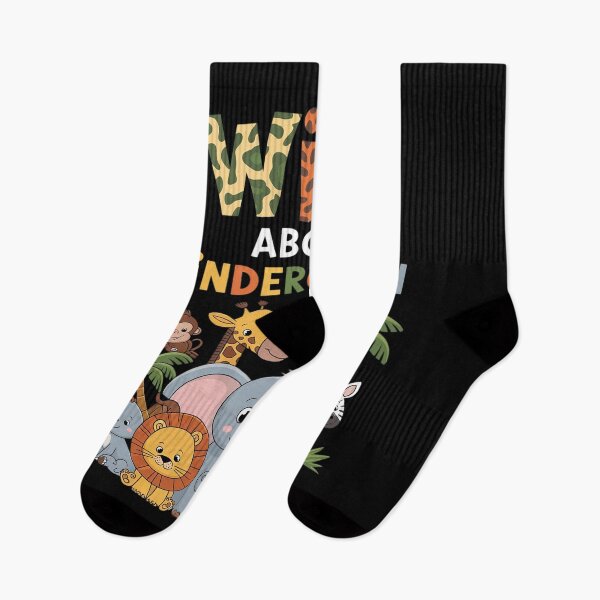 Item preview, Wild About Kindergarten Teacher Student Zoo Safari designed and sold by RsFilsingerArt.