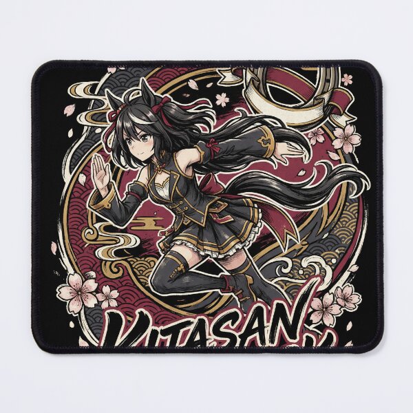 Item preview, Kitasan Black Umamusume Pretty Derby Horse Girl Racing Idol Black Hair Crown Triple Crown Winner Satono Diamond Fan Art Portrait Poster T-Shirt Sticker Print Gift designed and sold by Senpaiwaves.