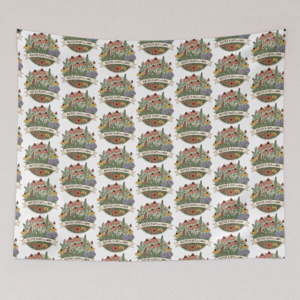 Item preview, Vintage Native Plants Not Lawns Gardener designed and sold by SholoStudio.