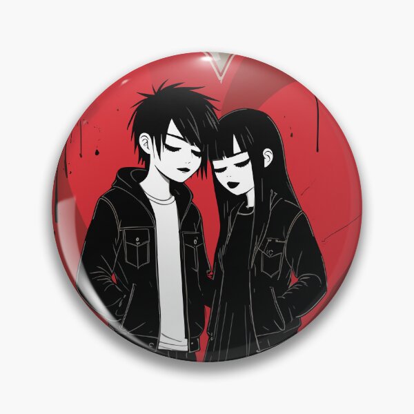 Item preview, emo couples designed and sold by lotsagoth.