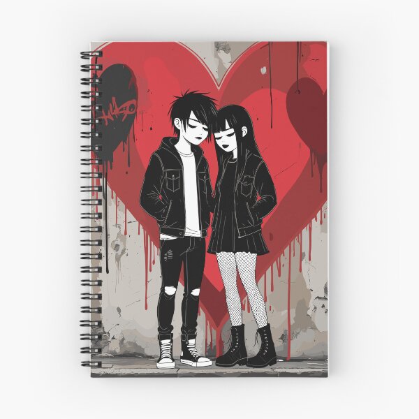 Item preview, emo couples designed and sold by lotsagoth.
