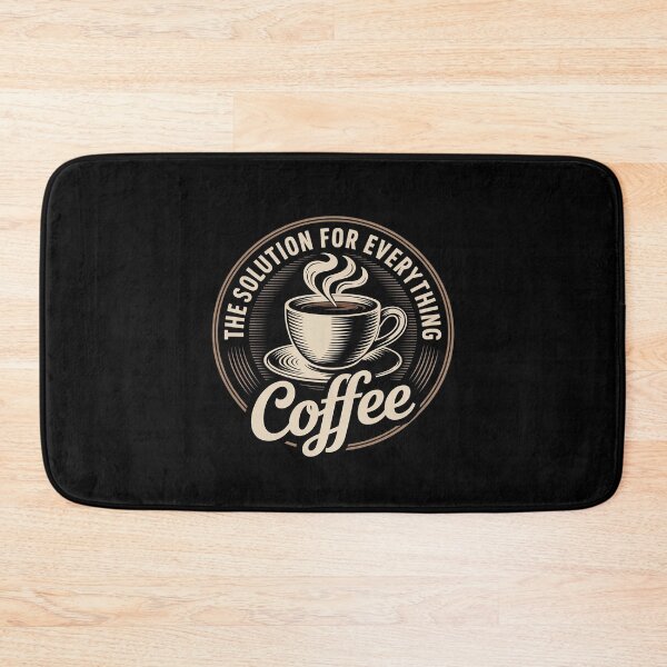 Item preview, Coffee The Solution For Everything Funny Coffee Lovers  designed and sold by VerseFarm.