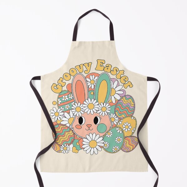 Item preview, Groovy Retro Easter Bunny Art designed and sold by SholoStudio.