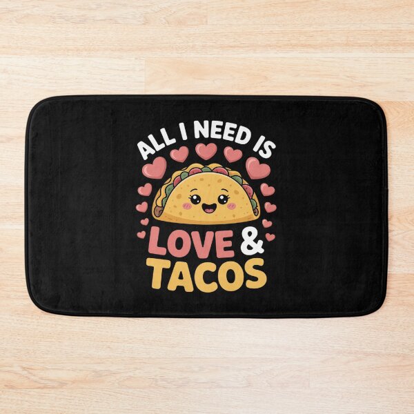 Item preview, All I Need Is Love And Tacos Valentines Da designed and sold by traceydowns.