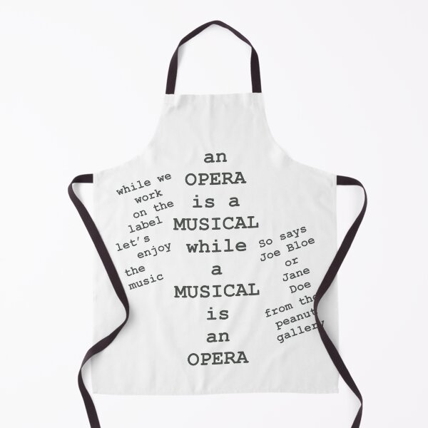 Item preview, An Opera is a Musical is an Opera designed and sold by SUSY JOHNSEN/SUSY-J.
