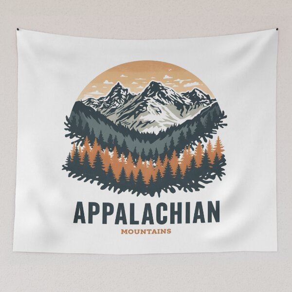 Item preview, Appalachian Mountains designed and sold by GoodOldVintage.