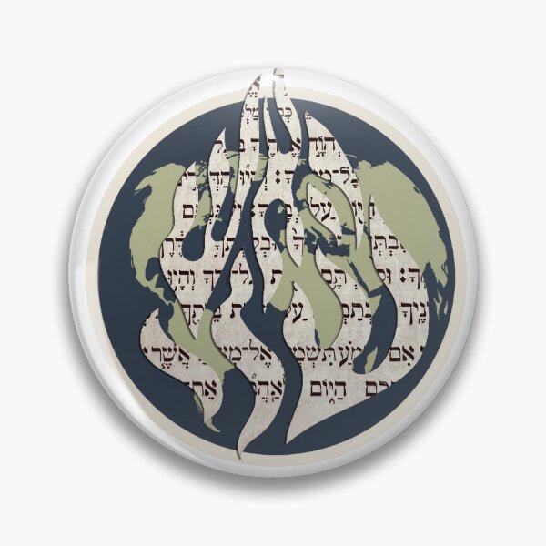 Item preview, BRESLEV WORLDWIDE - One Flame, One World, One G-d designed and sold by Garger-Studio.