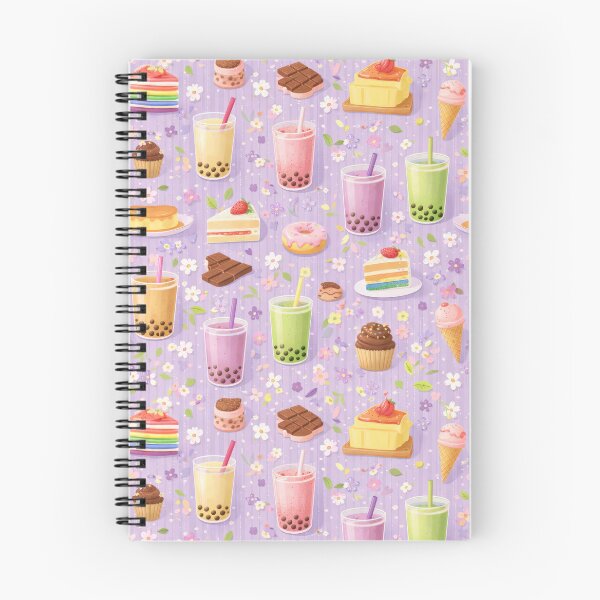 Item preview, Cute Bubble Tea and Dessert Seamless Pattern designed and sold by juthamas8426.