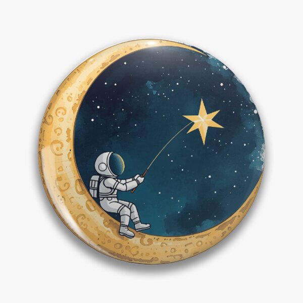 Item preview, Tiny Astronaut Fishing for a Star designed and sold by Wonderful Designs.