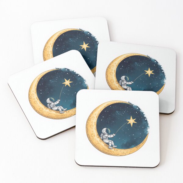 Item preview, Tiny Astronaut Fishing for a Star designed and sold by Wonderful Designs.