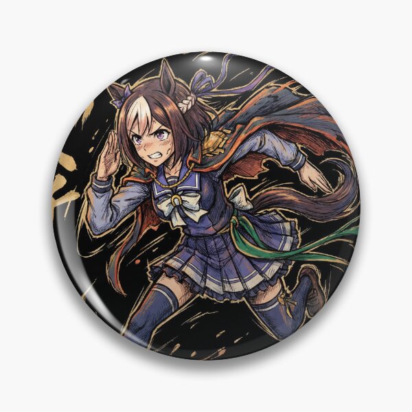 Item preview, Special Week Umamusume Pretty Derby Horse Girl Racing Idol Country Girl Tokyo Dream Japan Cup Winner Fan Art Portrait Poster T-Shirt Sticker Print Gift designed and sold by Senpaiwaves.