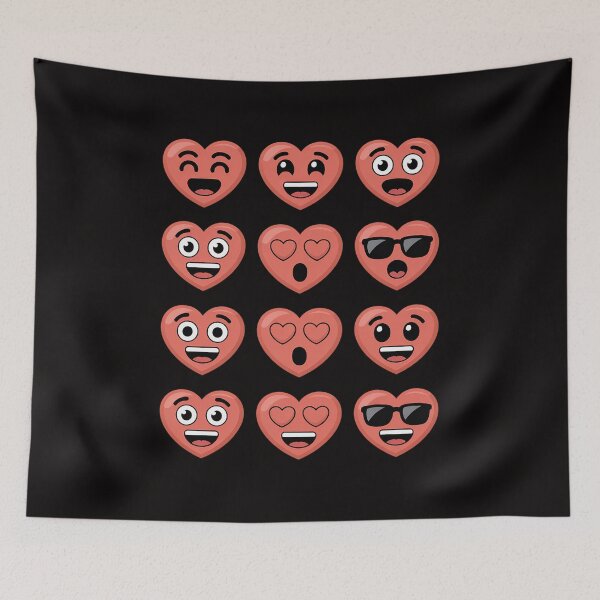 Item preview, Valentines Day Silly Faces Hearts Boys Girls Kids Teen designed and sold by DarioRosales.