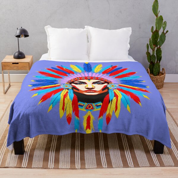 Item preview, Fantasy Geometric Native American Headdress Design 6 designed and sold by DigitalandPhoto.