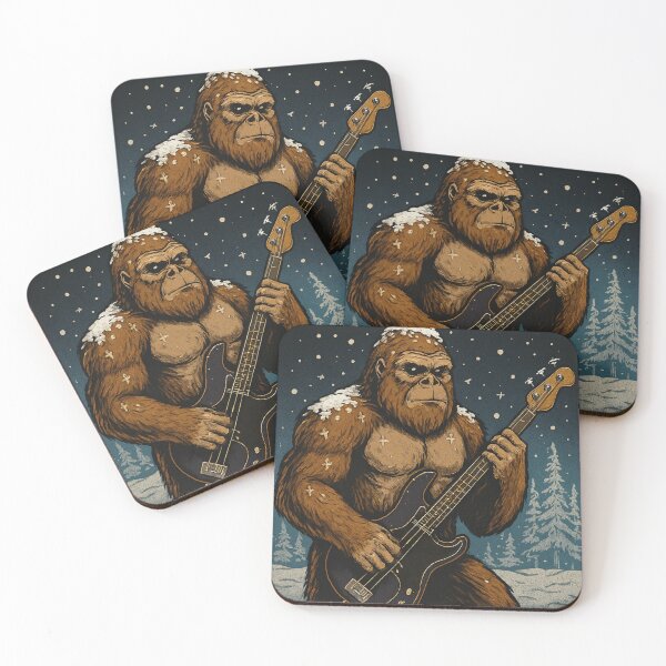 Item preview, Bassquatch Bass Guitar designed and sold by JI-PIXEL-PLACE.