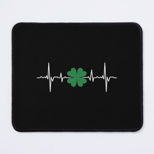 Item preview, Shamrocks Heart Beat Monitor St Patricks Day designed and sold by traceydowns.