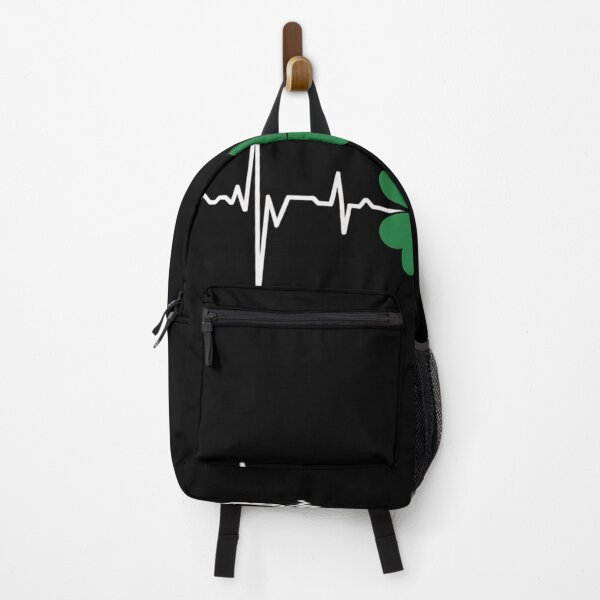 Item preview, Shamrocks Heart Beat Monitor St Patricks Day designed and sold by traceydowns.
