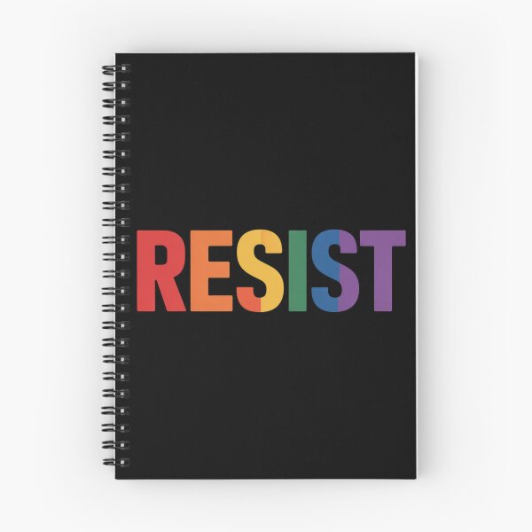 Item preview, Resist Rainbow Flag Nationa Pride March designed and sold by traceydowns.