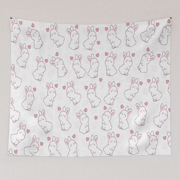 Item preview, "Gentle Bunny Bliss" designed and sold by MayaMaliStudio.