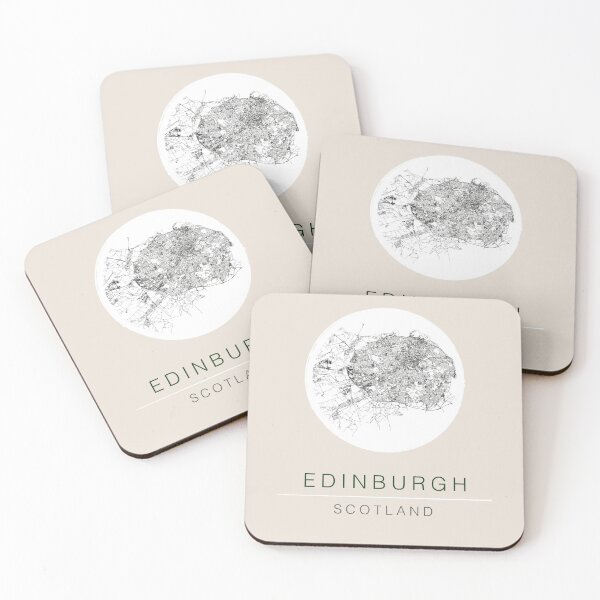 Item preview, City Map Illustration | Edinburgh designed and sold by EverPlannedCreations.
