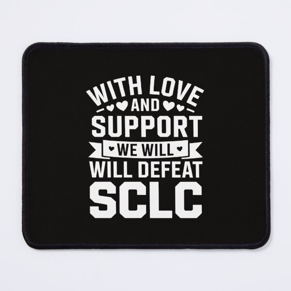 Item preview, Small Cell Lung Cancer Awareness White Ribbon Chemotherapy designed and sold by DarioRosales.