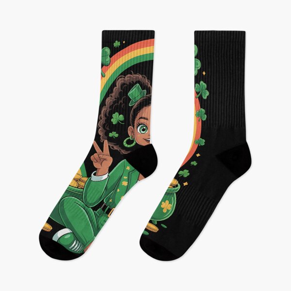 Item preview, Irish Afro African American St Patricks Day designed and sold by cosmicncozyS.