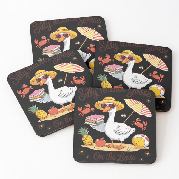 Item preview, Last Day of School Teacher Goose 3 designed and sold by BlueCreator-inc.