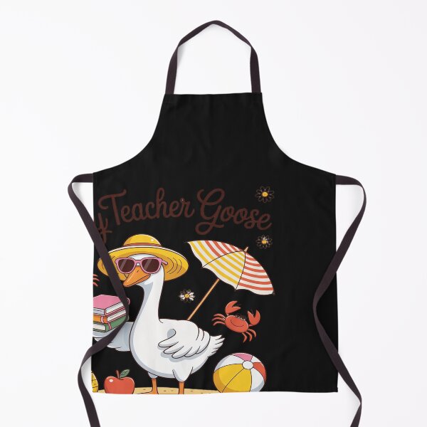 Item preview, Last Day of School Teacher Goose 3 designed and sold by BlueCreator-inc.