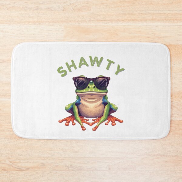 Item preview, Shawty Frog – Minimal Cute Cartoon Frog Design designed and sold by EchoPrint Co..