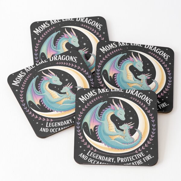 Item preview, Legendary Mothers Day Dragon Moms are Like Dragons designed and sold by BlueCreator-inc.