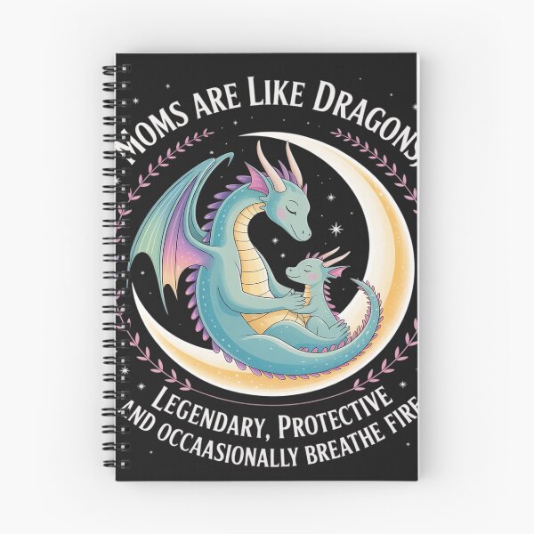 Item preview, Legendary Mothers Day Dragon Moms are Like Dragons designed and sold by BlueCreator-inc.