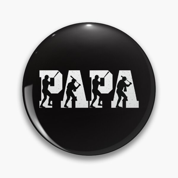 Artikelvorschau, Baseball Papa Baseball Männer Vatertag entworfen und verkauft von DarioRosales.