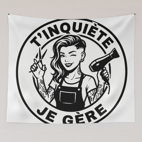 Item preview, Don't worry, I've got this - Hairdresser - Funny Hair Stylist Gift designed and sold by T'inquiète Shop.