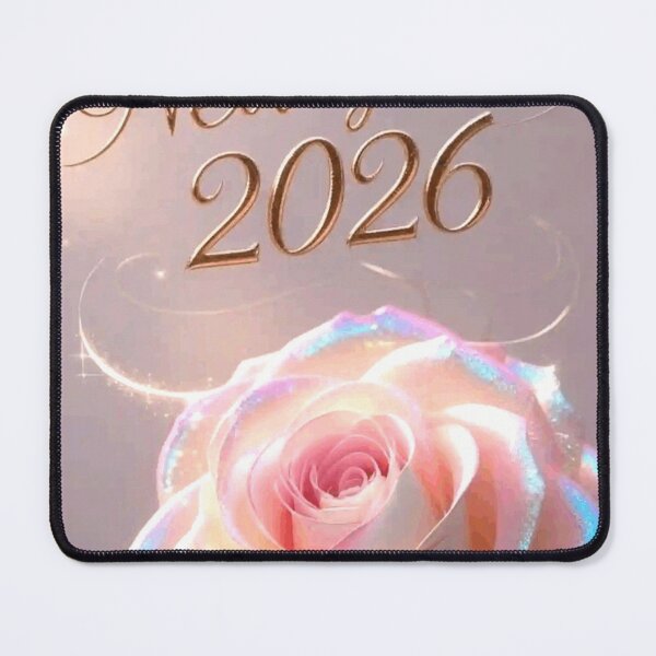 Item preview, Flower Happy New year 2026 designed and sold by Eshoponline24.