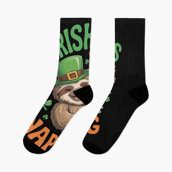 Item preview, Irish I Was Napping Sloth St Patricks Day designed and sold by cosmicncozyS.