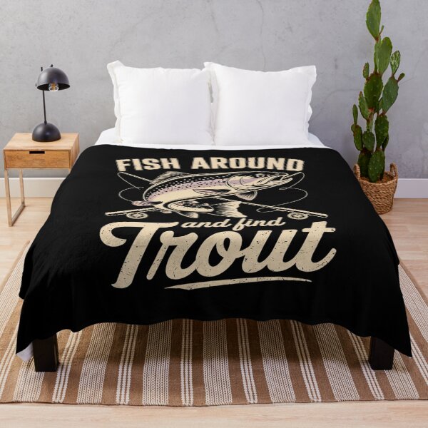 Item preview, Fish Around And Find Trout Fishing Hookerr Dad Grandpa designed and sold by PowAcademy.